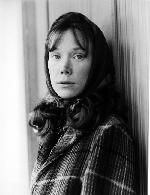 Sissy Spacek wearing a Coat in a Classic Portrait Photo Print - Item # VARCEL707900