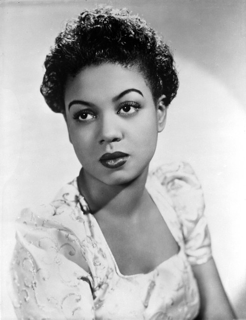 Hazel Scott wearing a Printed Dress Photo Print - Item # VARCEL707890