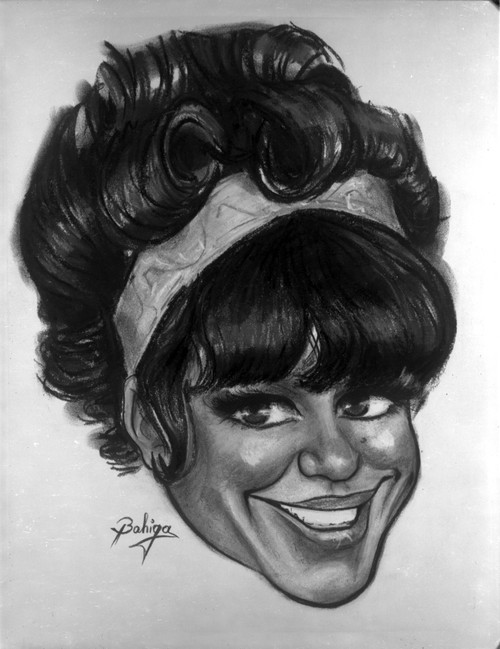 Illustrated portrait of Jo Anne Worley Photo Print - Item # VARCEL707925
