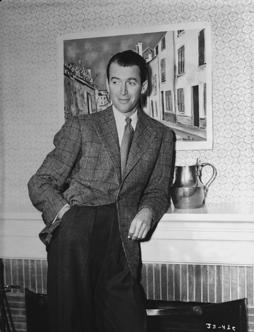 James Stewart Leaning Pose Classic Portrait Photo Print - Item # VARCEL707948