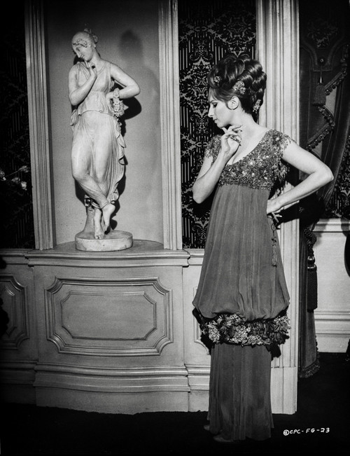 Barbra Streisand Posed In Formal Dress Photo Print - Item # VARCEL708039