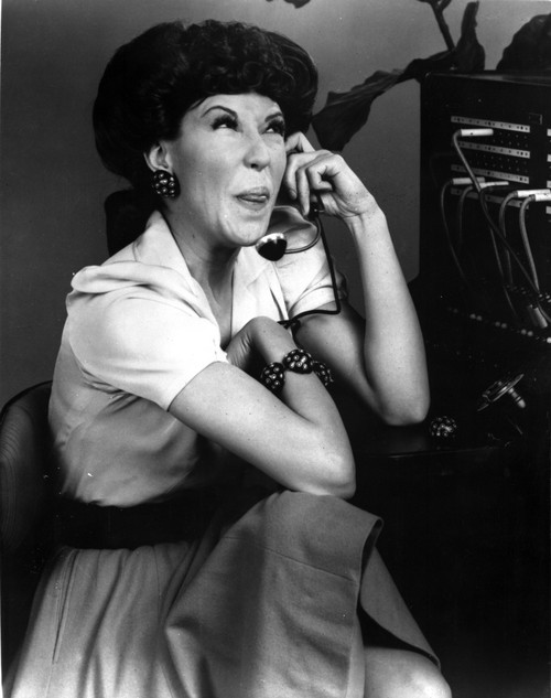 Lily Tomlin Calling in Classic Photo Print - Item # VARCEL708075