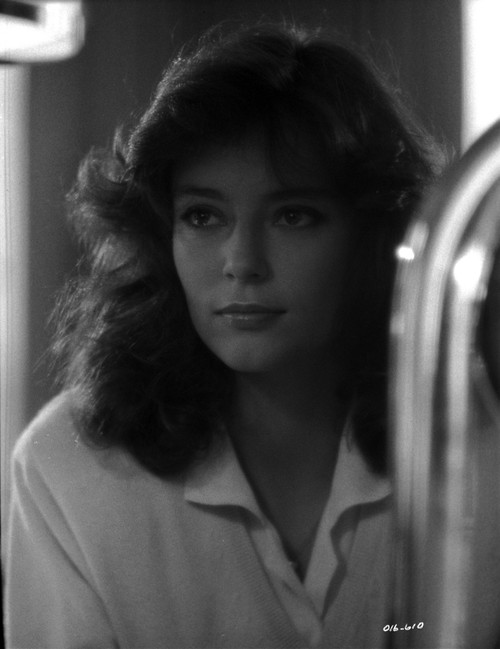 Rachel Ward Looking Away in Black and White Close Up Portrait Photo Print - Item # VARCEL708158
