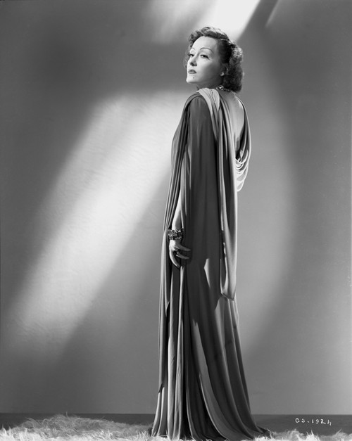 Gloria Swanson Side View Posed in Dress Portrait Photo Print - Item # VARCEL708175