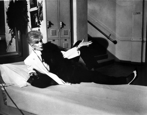 Joan Rivers Reclining in Classic Photo Print - Item # VARCEL708199