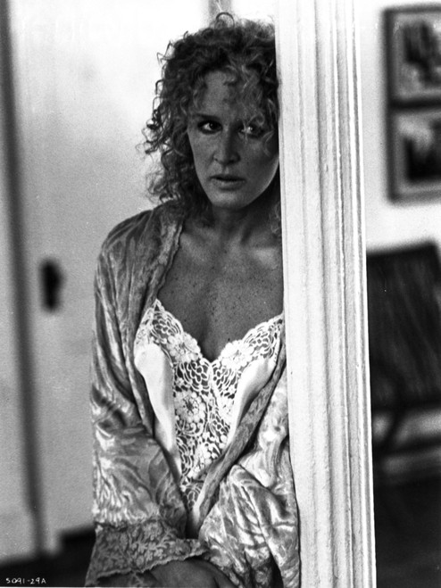 Glenn Close leaning on a doorframe Photo Print - Item # VARCEL708258