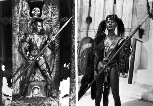 Grace Jones Two Picture Collage in Classic Photo Print - Item # VARCEL708298