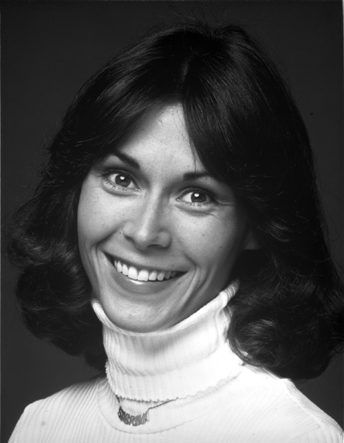A Portrait Of Kate Jackson Wearing A Turtleneck Sweater Photo Print - Item # VARCEL708284