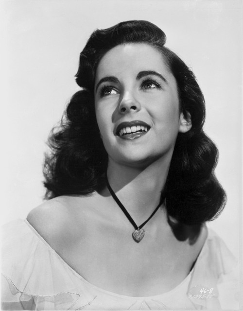 Elizabeth Taylor smiling in Portrait Photo Print - Item # VARCEL708295