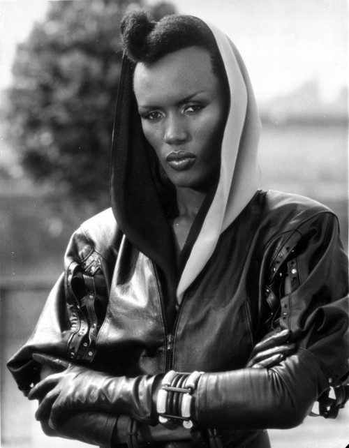Grace Jones Portrait in Classic Photo Print - Item # VARCEL708296