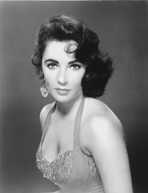 Elizabeth Taylor Portrait in Tank Top Dress Photo Print - Item # VARCEL708338
