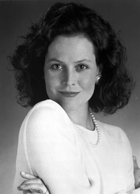 Sigourney Weaver wearing a White Tunic and a Necklace Photo Print - Item # VARCEL708318