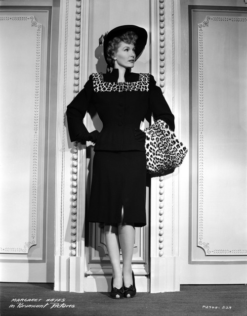 A Portrait Margaret Hayes Wearing A Skirt Suit Photo Print - Item # VARCEL708390