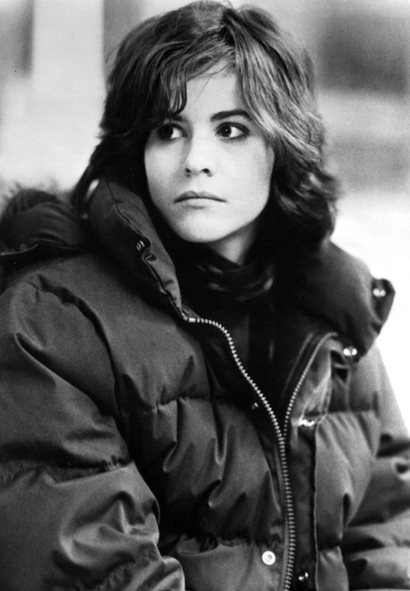 Ally Sheedy Looking to the Right in Black Jacket in Portrait Photo Print - Item # VARCEL708453