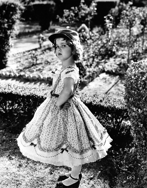 Shirley Temple Posed in Cap Photo Print - Item # VARCEL708498