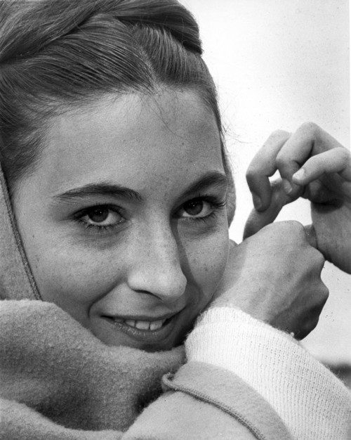 Anjelica Huston Looking at the Camera Showing a Cute Smile in Classic Portrait Photo Print - Item # VARCEL708495