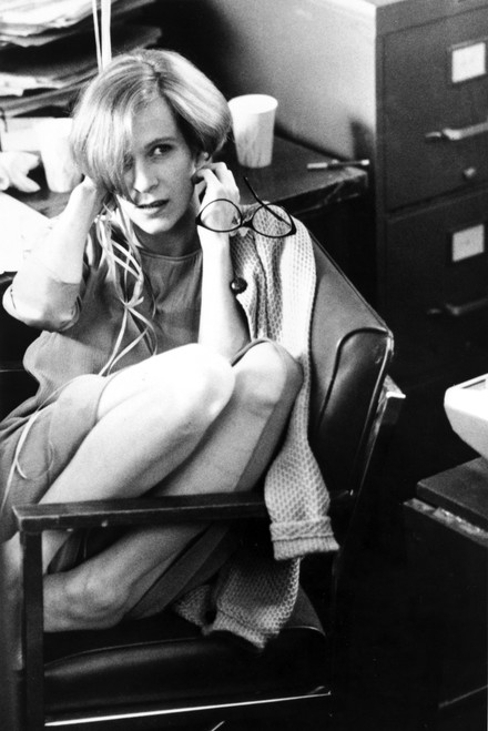 Amanda Plummer Seated in Classic Photo Print - Item # VARCEL708513