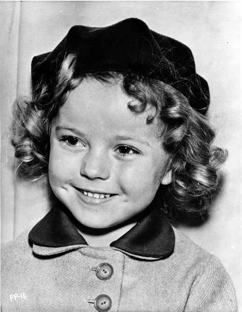 Shirley Temple smiling Pose in Classic Portrait Photo Print - Item # VARCEL708528