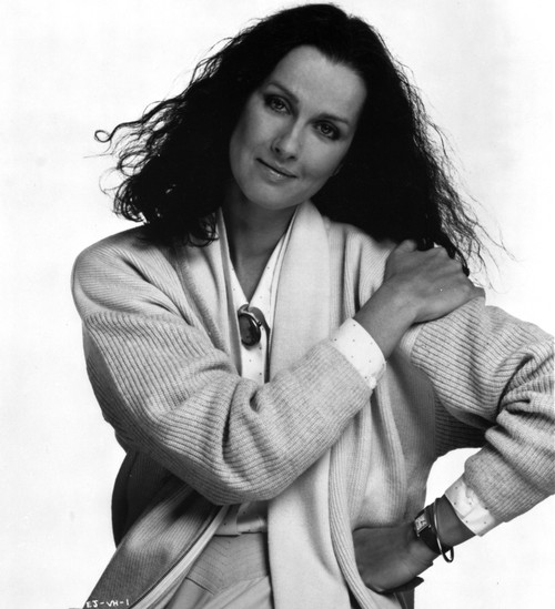 A Portrait Of Veronica Hamel Wearing Casual Clothing Photo Print - Item # VARCEL708602