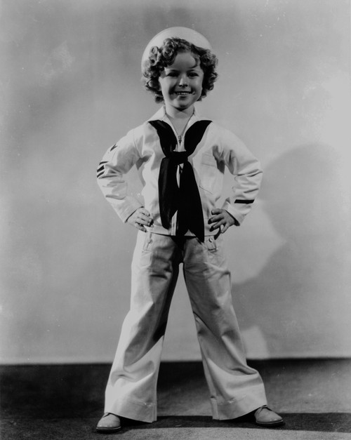 Shirley Temple posed in sailor costume outfit Photo Print - Item # VARCEL708574