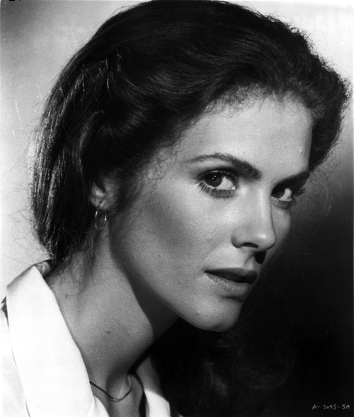 Julie Hagerty Leaning on Side Rail in Lingerie Outfit Photo Print - Item # VARCEL708594