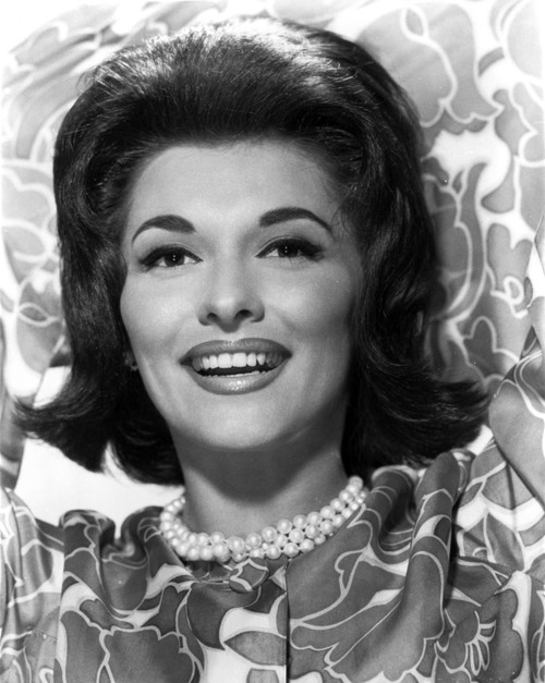 Nancy Kovack Portrait in Floral Blouse Photo Print - Item # VARCEL708728