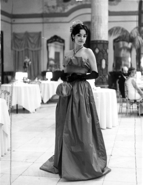 Brooke Adams in Evening Gown and Gloves Photo Print - Item # VARCEL708718