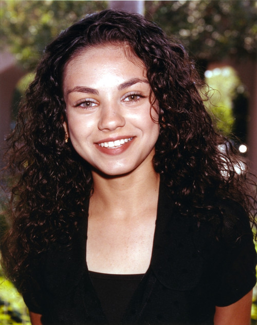 That 70s Show Mila Kunis Portrait in Black Dress Photo Print - Item # VARCEL708738