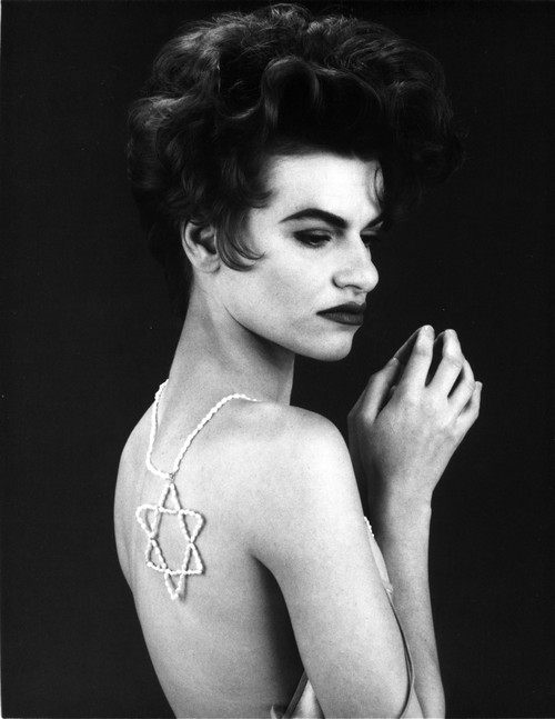 A Portrait Of Sandra Bernhard Wearing A Star Of David Photo Print - Item # VARCEL708767