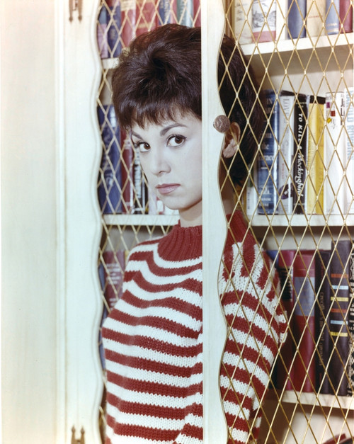 Marlo Thomas Posed in Red and White Sweater Photo Print - Item # VARCEL708805