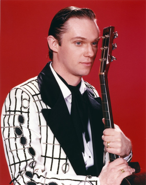 Richard Thomas Posed in Red Background Photo Print - Item # VARCEL708825