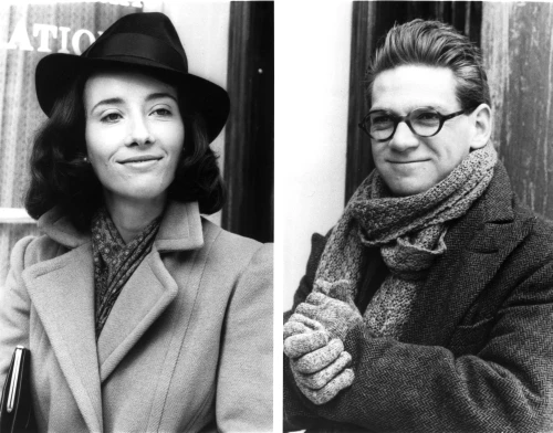 A portrait of Emma Thompson and Kenneth Branagh Photo Print - Item # VARCEL708908