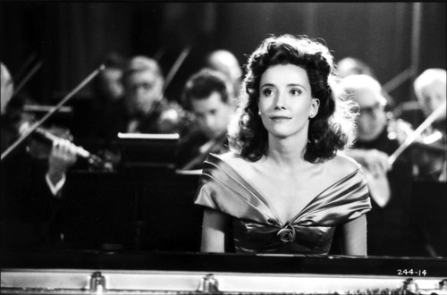 A film still featuring Emma Thompson seated Photo Print - Item # VARCEL708914