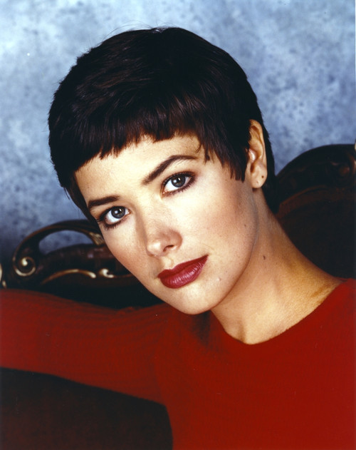 Janine Turner Portrait in Red Sweater Photo Print - Item # VARCEL708966