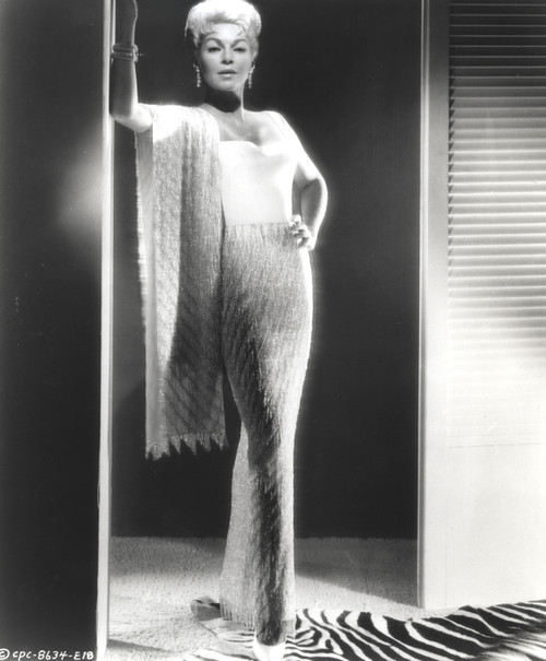 Lana Turner Leaning in Long White Gown Photo Print - Item # VARCEL708976