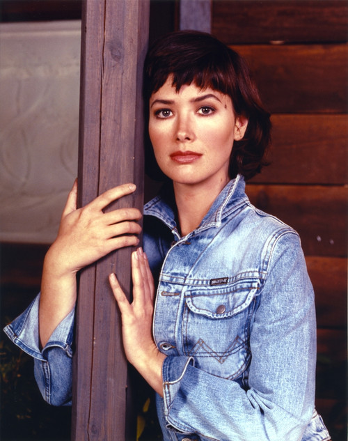 Janine Turner Portrait in Blue Jacket Photo Print - Item # VARCEL708964