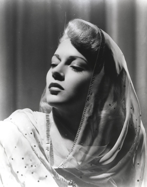 Lana Turner Portrait in with Eyes Closed Photo Print - Item # VARCEL709044