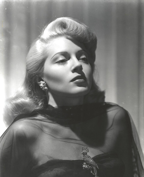 Close Up Portrait of Lana Turner with Eyes Closed Photo Print - Item # VARCEL709040