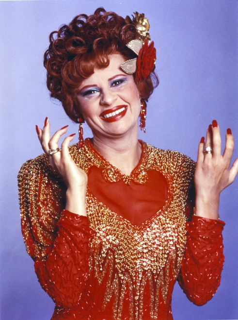 Tracey Ullman Portrait wearing Red Dress Photo Print - Item # VARCEL709092