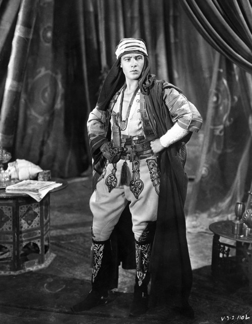 Rudolph Valentino standing with Hand on Hips Photo Print - Item # VARCEL709109