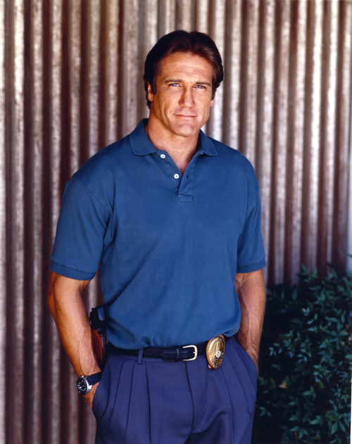 Barry Van Dyke Posed in Blue Polo Shirt and Jeans Photo Print - Item # VARCEL709123