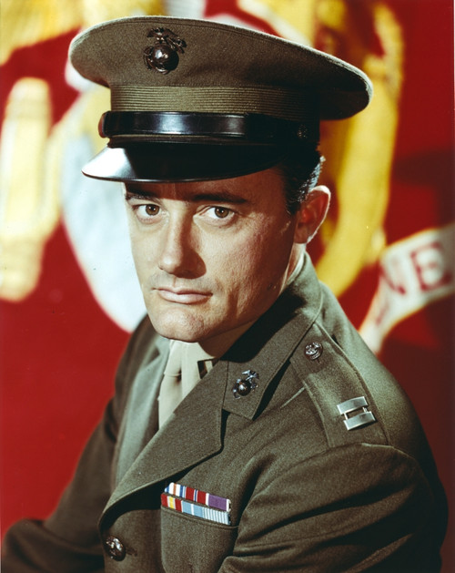 Robert Vaughn Posed in Army Uniform Photo Print - Item # VARCEL709133