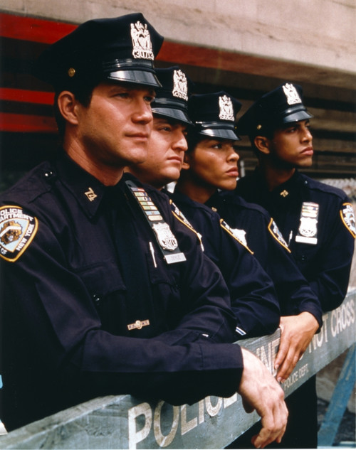 Dylan Walsh Group Portrait in Police Uniform Photo Print - Item # VARCEL709168