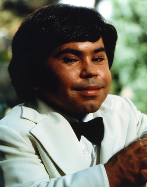 Herve Villechaize Portrait in White Tuxedo Photo Print - Item # VARCEL709145