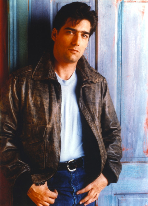 Ken Wahl Portrait in Brown Leathe Jacket Photo Print - Item # VARCEL709158