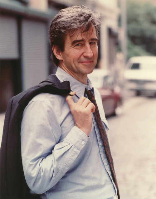Sam Waterston Portrait in Blue Long Sleeves Photo Print - Item # VARCEL709195