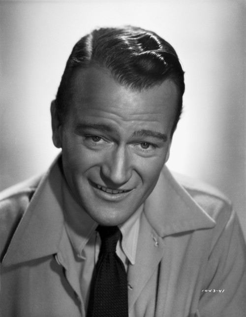 John Wayne in coat and tie Photo Print - Item # VARCEL709212