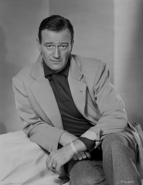 John Wayne portrait in sportscoat Photo Print - Item # VARCEL709215