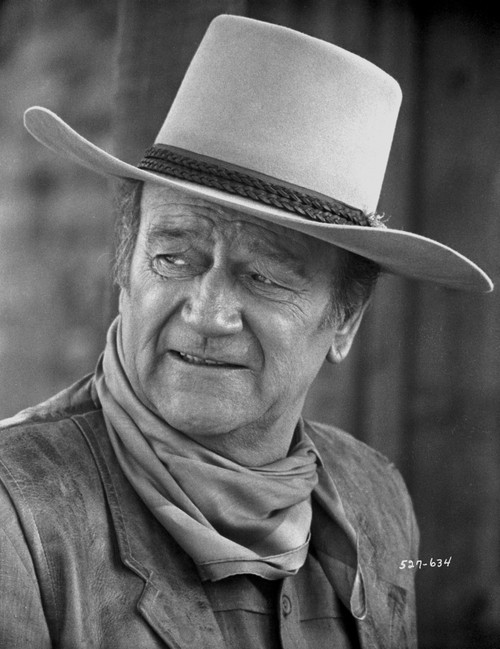 John Wayne Poses with a Hat Photo Print - Item # VARCEL709217