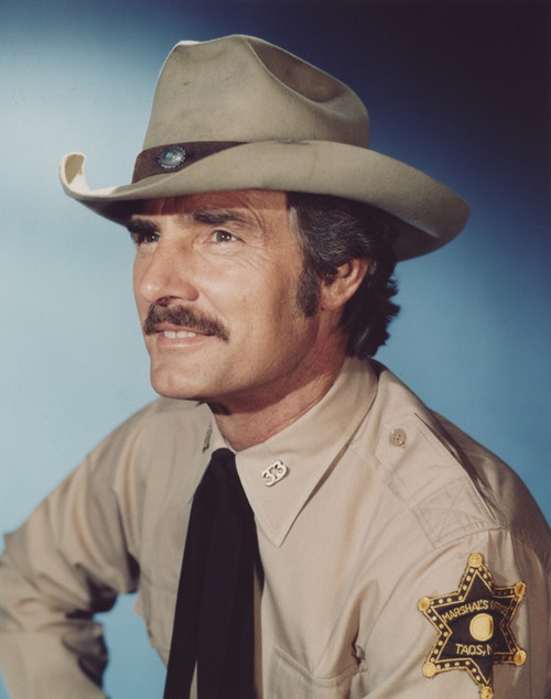 Dennis Weaver Portrait wearing Sheriff Uniform Photo Print - Item # VARCEL709279